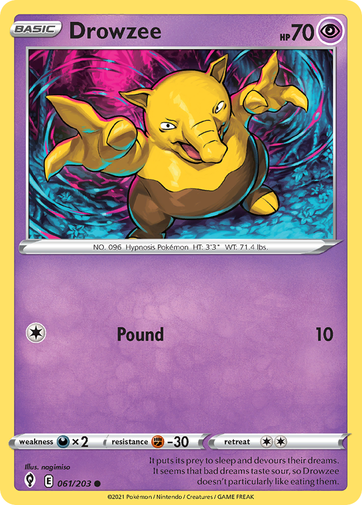 Drowzee - 61/203 Evolving Skies