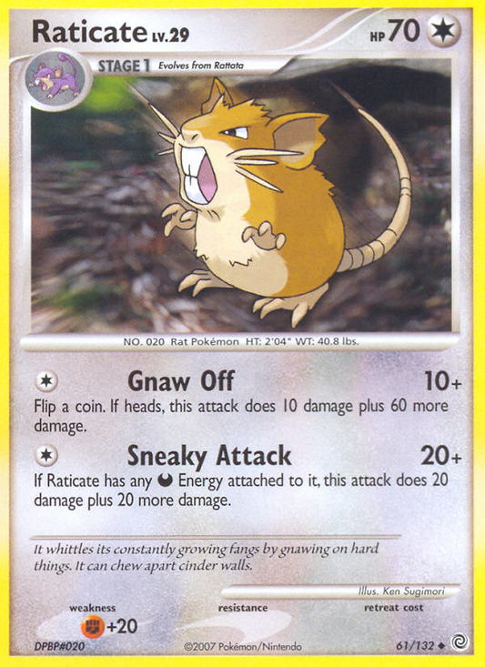 Raticate - 61/132 Secret Wonders