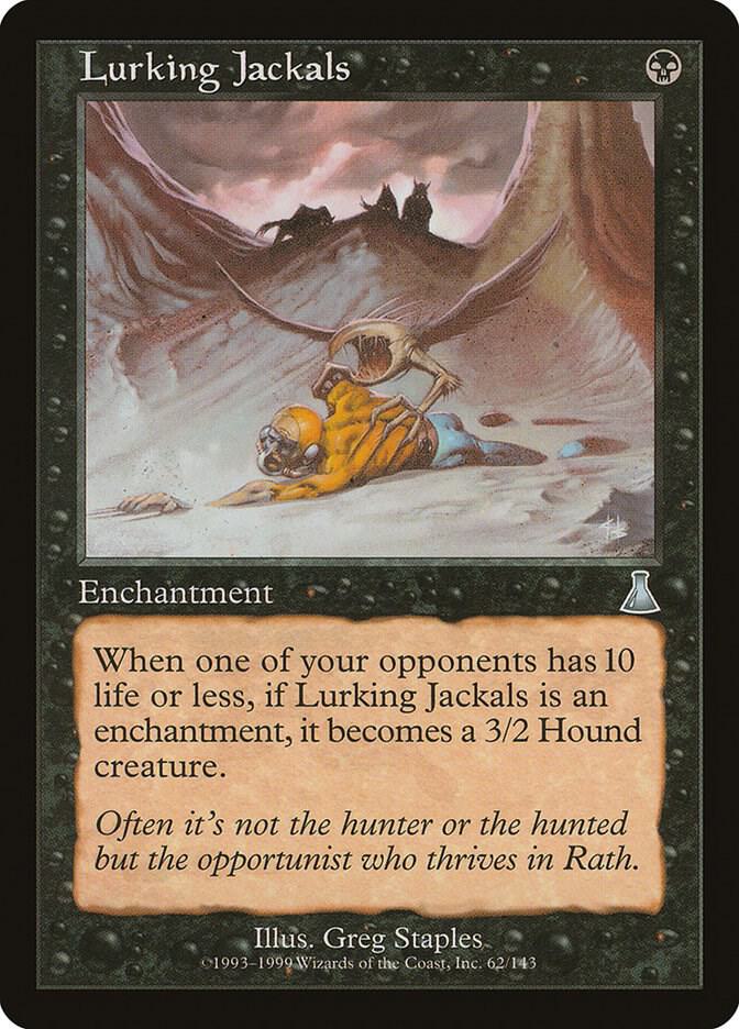 Lurking Jackals [Urza's Destiny] 62