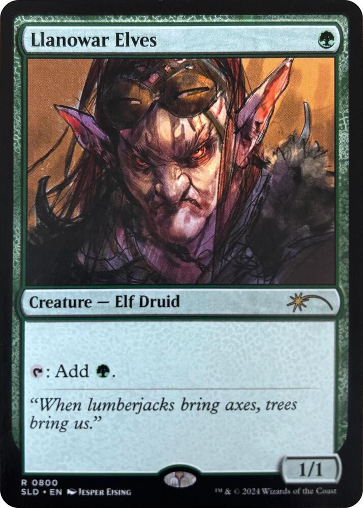 Llanowar Elves (0800) [Secret Lair Drop Series] 800