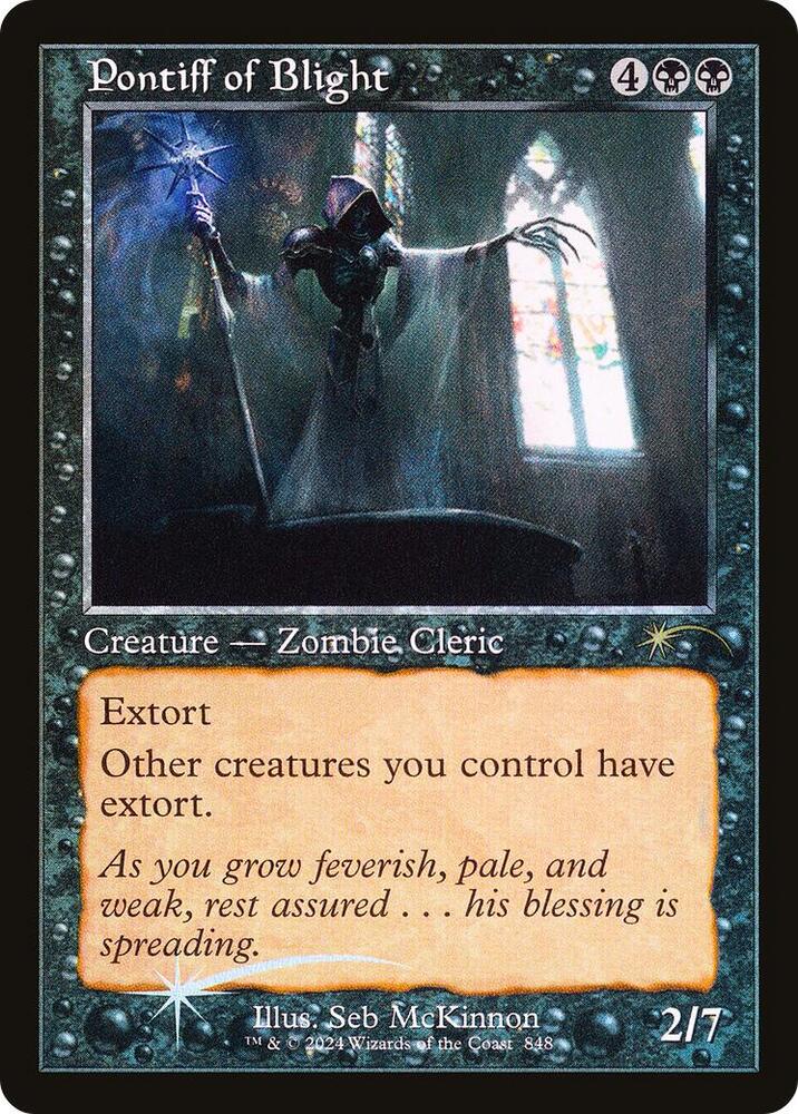 Pontiff of Blight (Retro Frame) [Secret Lair Drop Series] 848