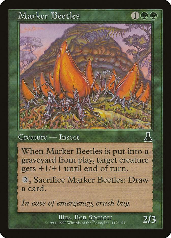 Marker Beetles [Urza's Destiny] 112