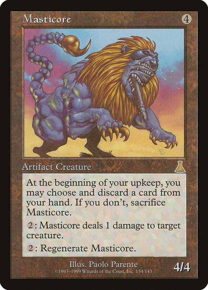 Masticore [Urza's Destiny] 134