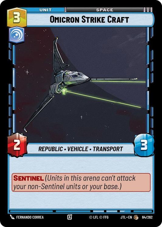 Omicron Strike Craft [Jump to Lightspeed] 064/262