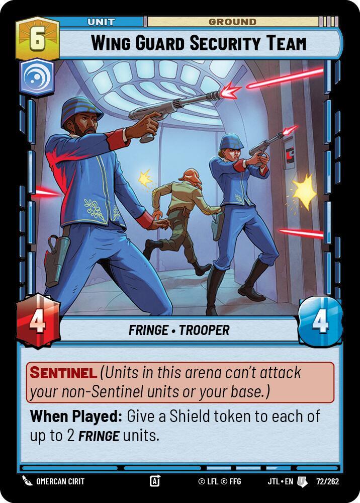 Wing Guard Security Team [Jump to Lightspeed] 072/262