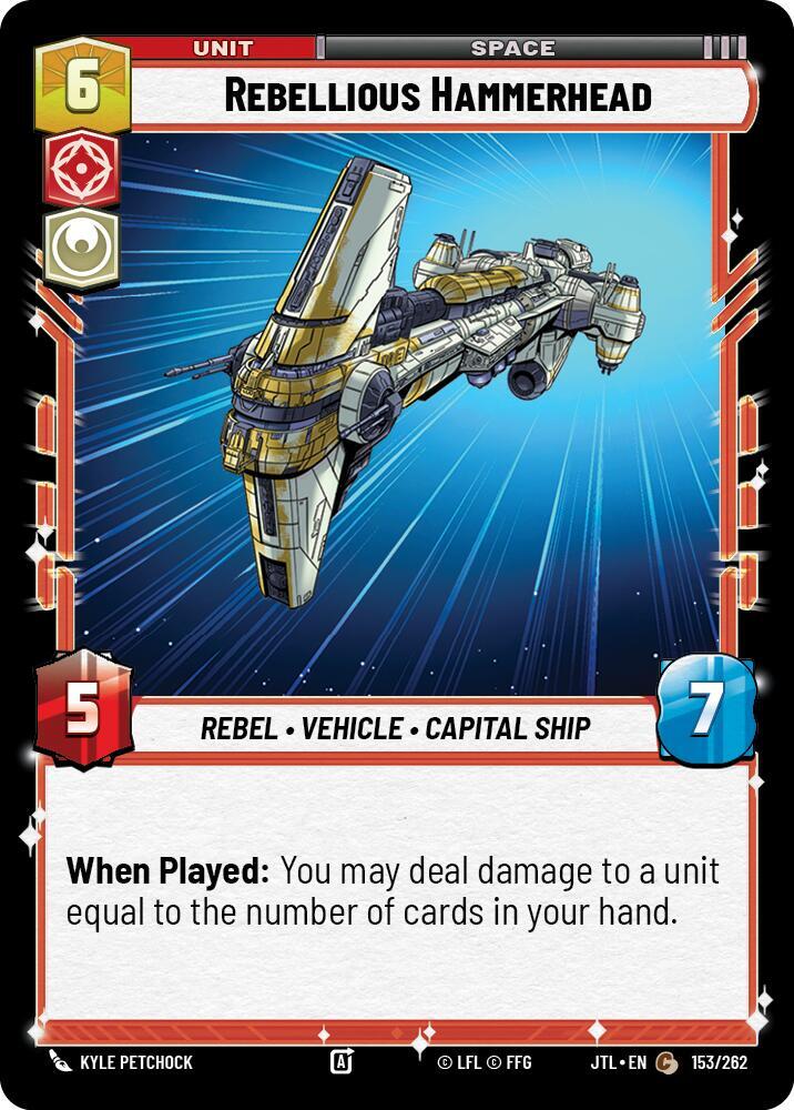 Rebellious Hammerhead [Jump to Lightspeed] 153/262