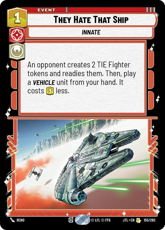 They Hate That Ship [Jump to Lightspeed] 155/262