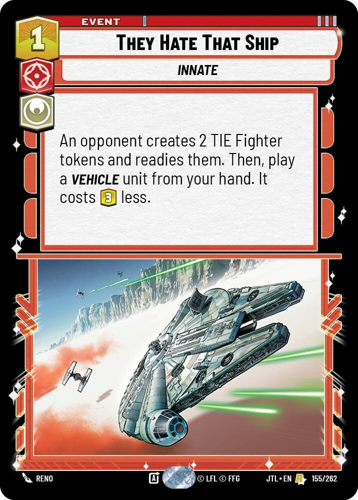 They Hate That Ship [Jump to Lightspeed] 155/262