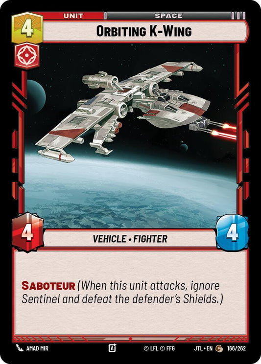 Orbiting K-Wing [Jump to Lightspeed] 166/262