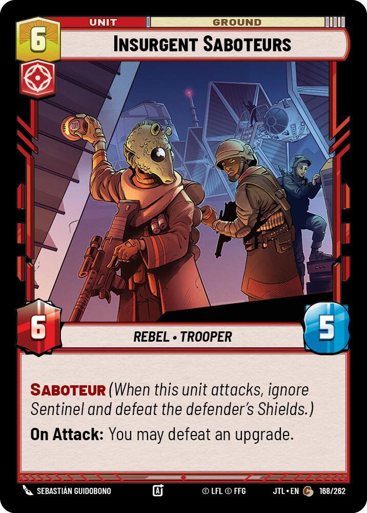 Insurgent Saboteurs [Jump to Lightspeed] 168/262