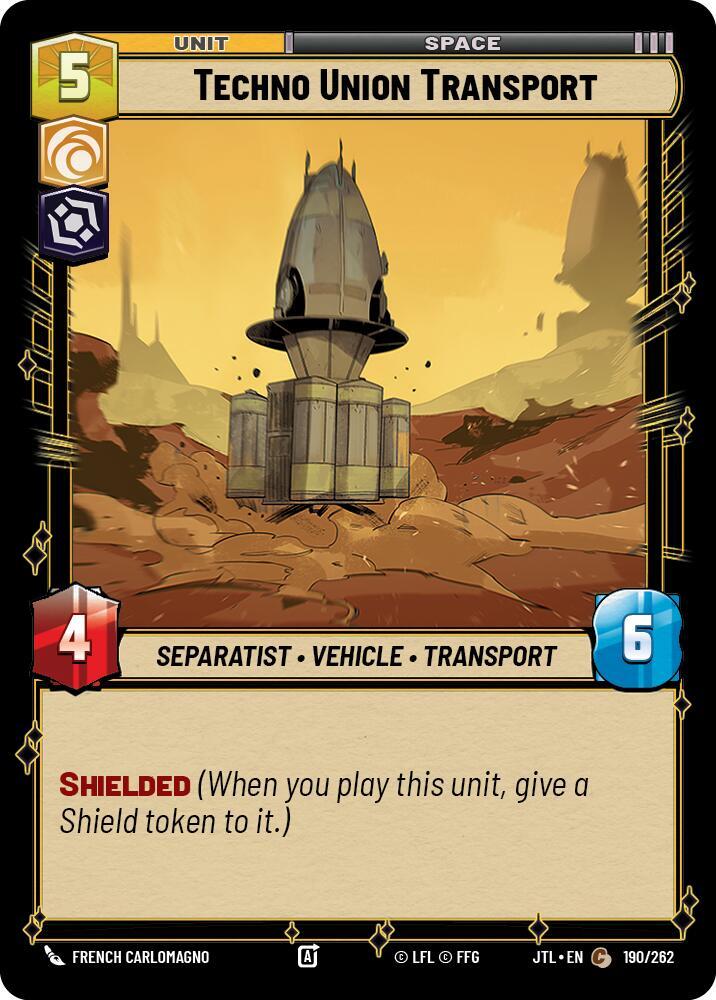 Techno Union Transport [Jump to Lightspeed] 190/262