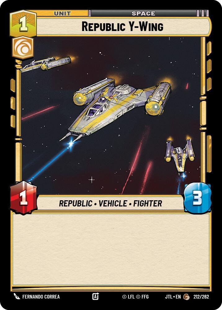 Republic Y-Wing [Jump to Lightspeed] 212/262