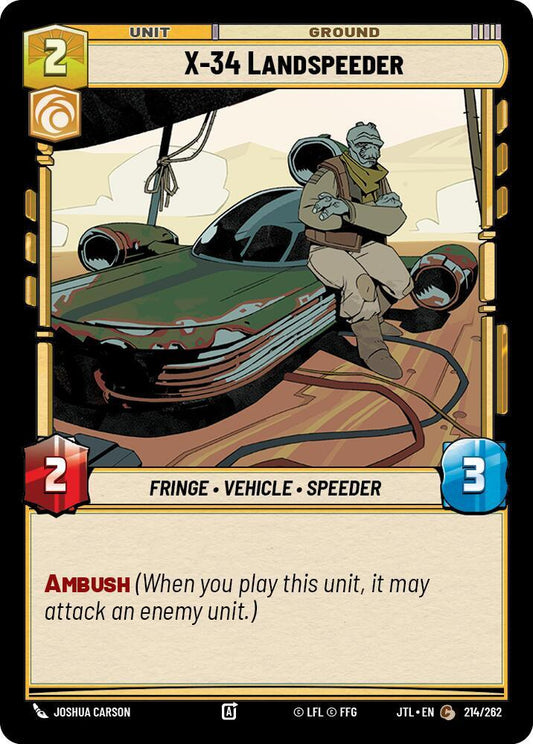 X-34 Landspeeder [Jump to Lightspeed] 214/262
