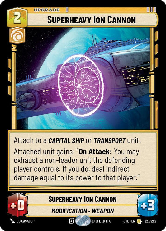 Superheavy Ion Cannon [Jump to Lightspeed] 227/262
