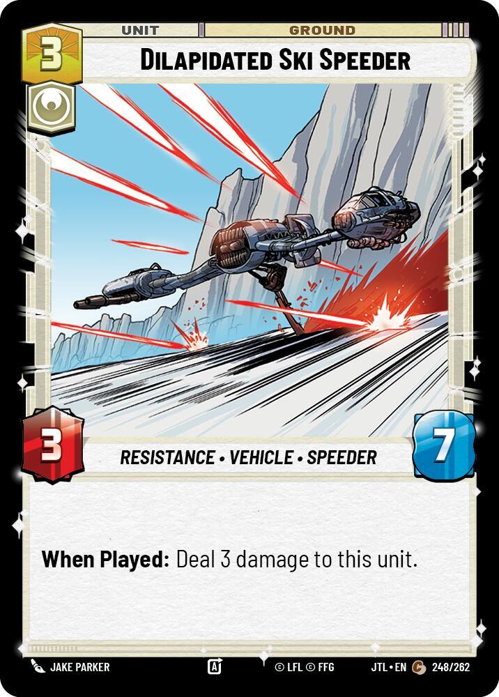Dilapidated Ski Speeder [Jump to Lightspeed] 248/262