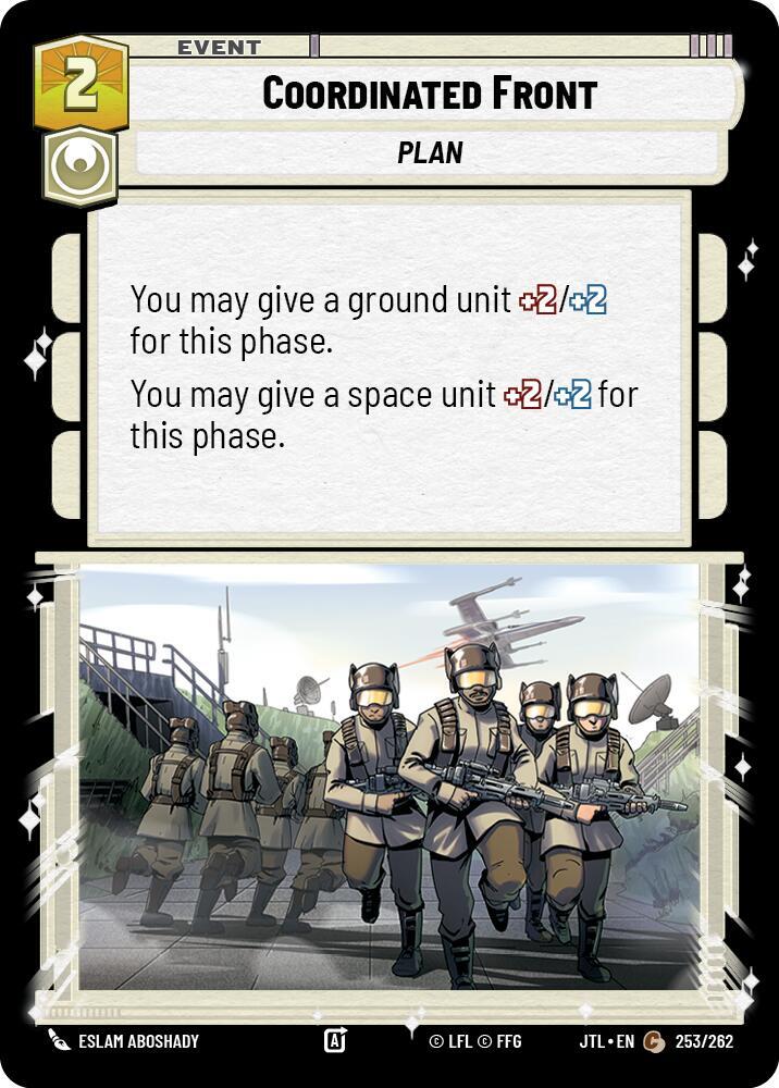 Coordinated Front [Jump to Lightspeed] 253/262