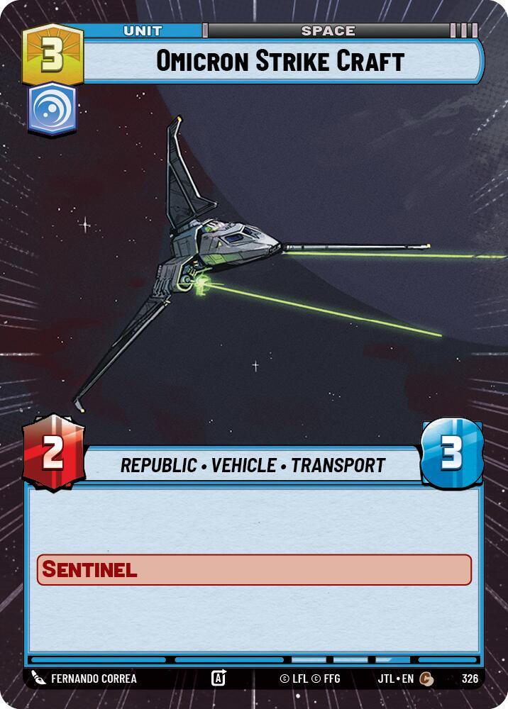 Omicron Strike Craft (Hyperspace) [Jump to Lightspeed] 326