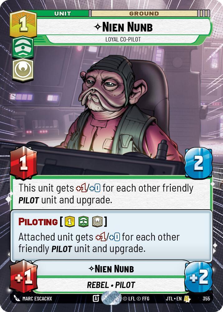 Nien Nunb - Loyal Co-Pilot (Hyperspace) [Jump to Lightspeed] 355