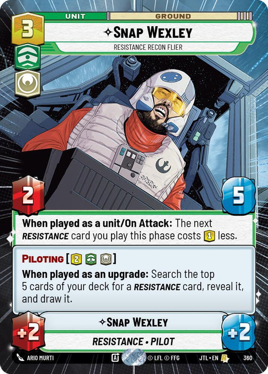Snap Wexley - Resistance Recon Flier (Hyperspace) [Jump to Lightspeed] 360