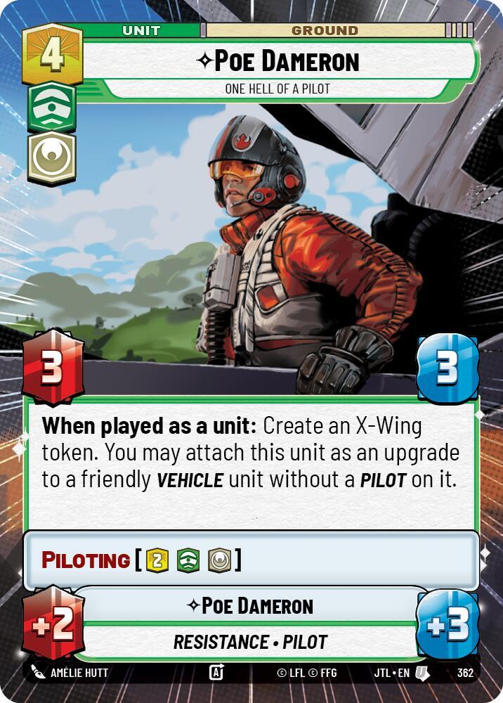 Poe Dameron - One Hell of a Pilot (Hyperspace) [Jump to Lightspeed] 362