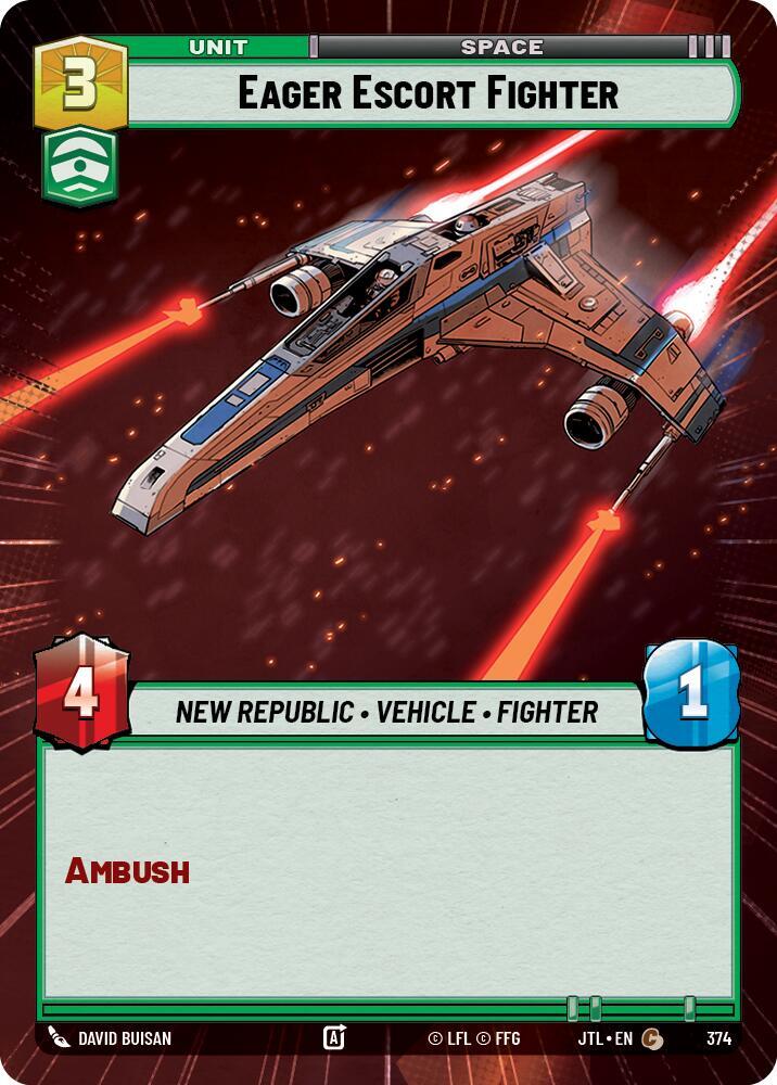Eager Escort Fighter (Hyperspace) [Jump to Lightspeed] 374