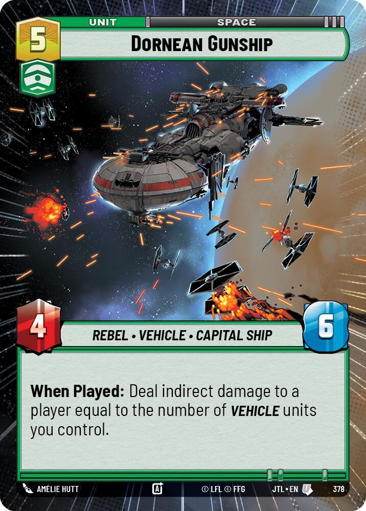Dornean Gunship (Hyperspace) [Jump to Lightspeed] 378