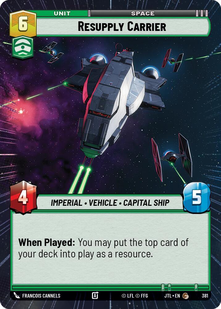 Resupply Carrier (Hyperspace) [Jump to Lightspeed] 381