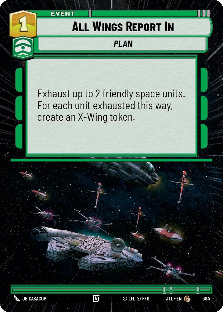 All Wings Report In (Hyperspace) [Jump to Lightspeed] 384