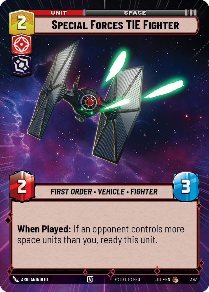 Special Forces TIE Fighter (Hyperspace) [Jump to Lightspeed] 397