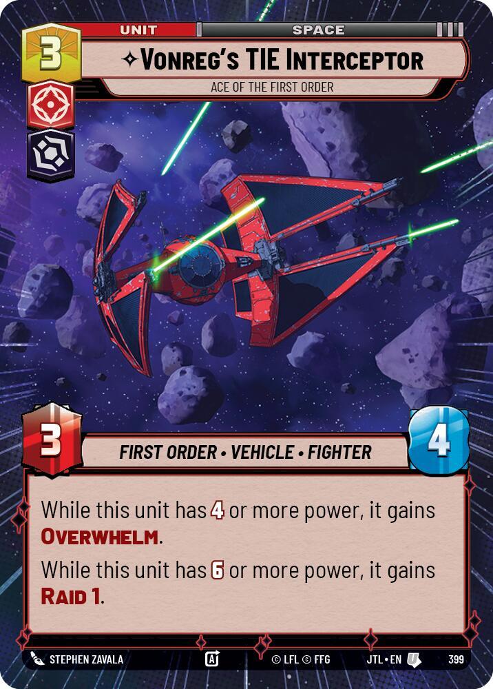 Vonreg's TIE Interceptor - Ace of the First Order (Hyperspace) [Jump to Lightspeed] 399