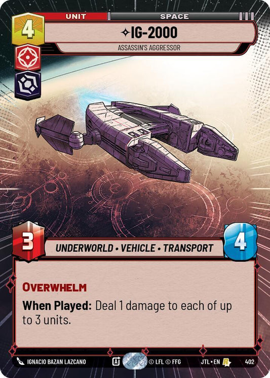IG-2000 - Assassin's Aggressor (Hyperspace) [Jump to Lightspeed] 402