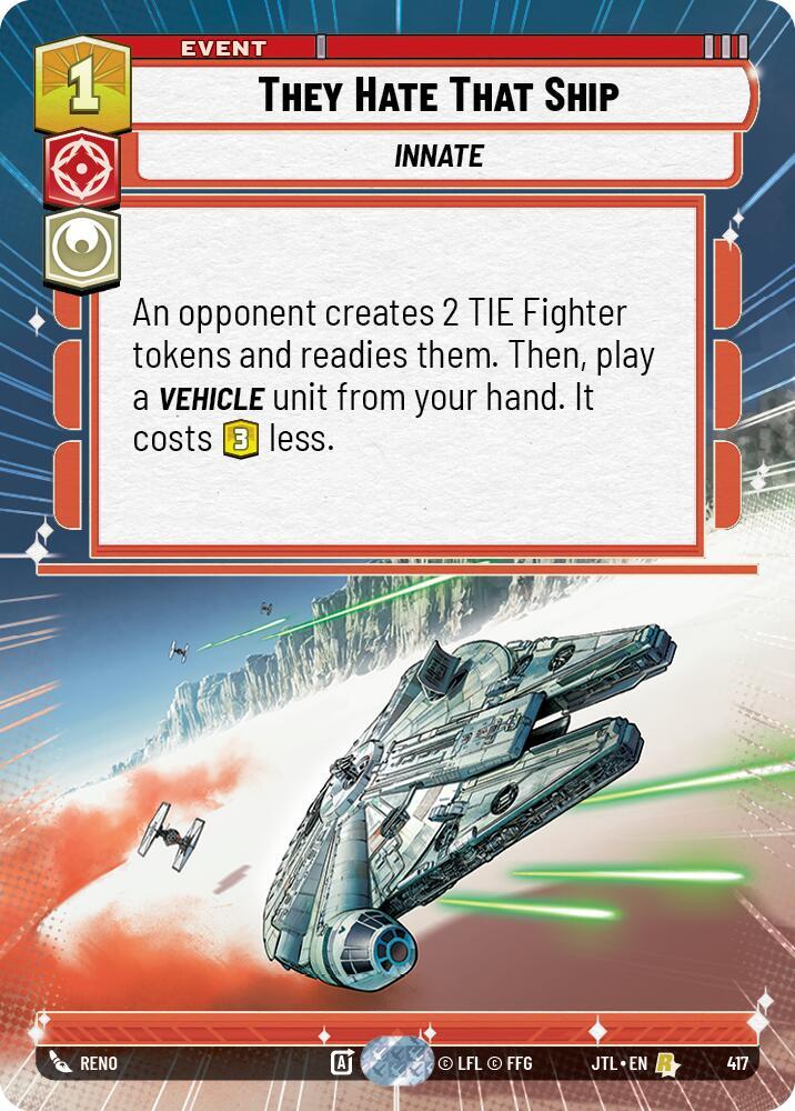 They Hate That Ship (Hyperspace) [Jump to Lightspeed] 417