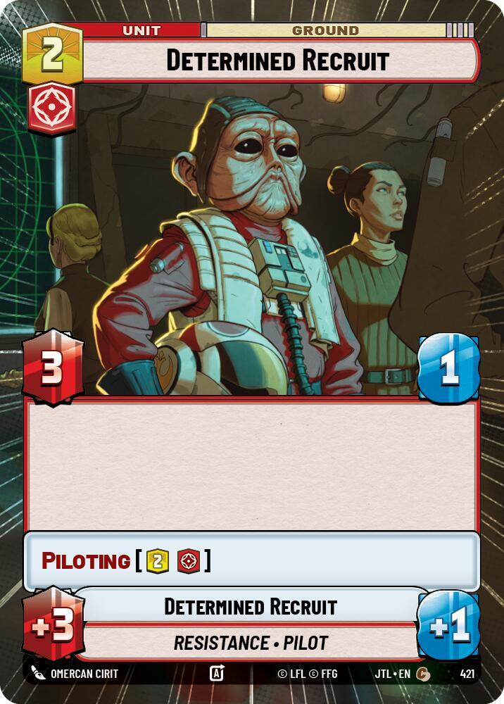 Determined Recruit (Hyperspace) [Jump to Lightspeed] 421