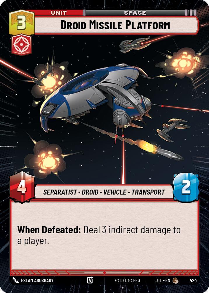 Droid Missile Platform (Hyperspace) [Jump to Lightspeed] 424