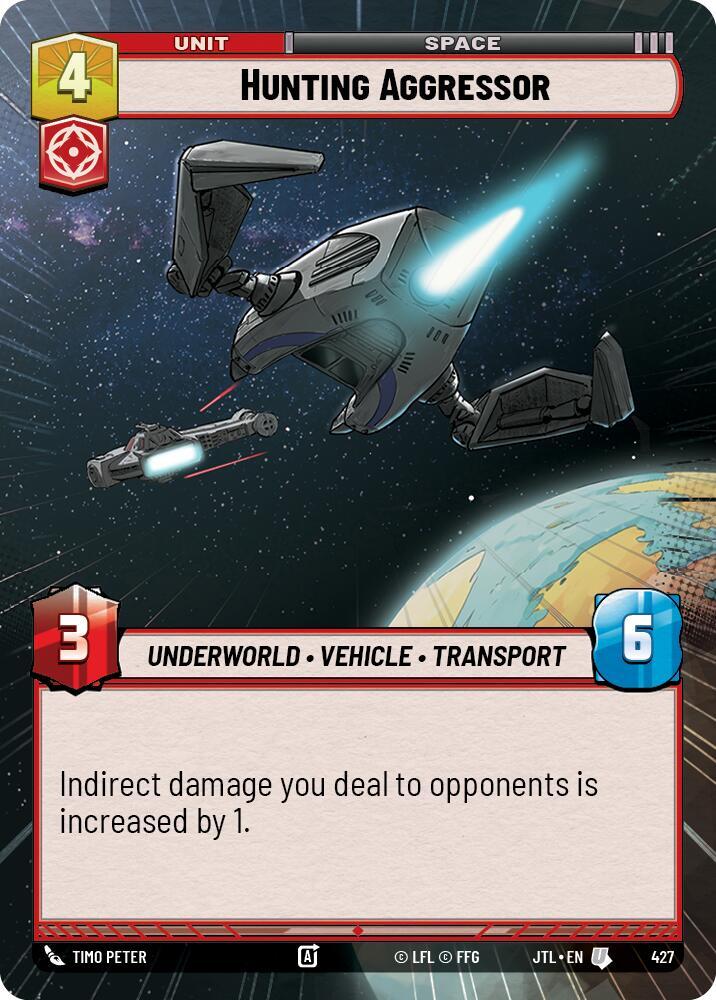 Hunting Aggressor (Hyperspace) [Jump to Lightspeed] 427