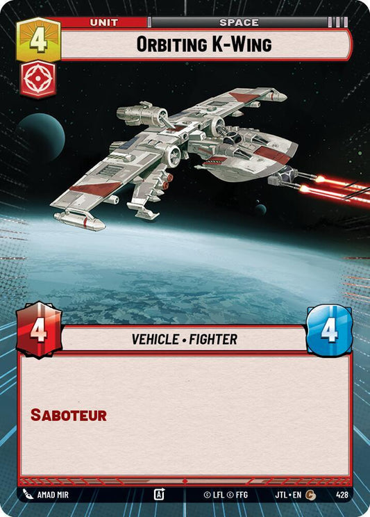 Orbiting K-Wing (Hyperspace) [Jump to Lightspeed] 428