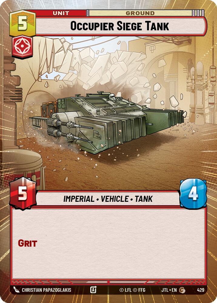 Occupier Siege Tank (Hyperspace) [Jump to Lightspeed] 429