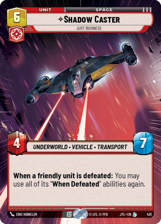 Shadow Caster - Just Business (Hyperspace) [Jump to Lightspeed] 431
