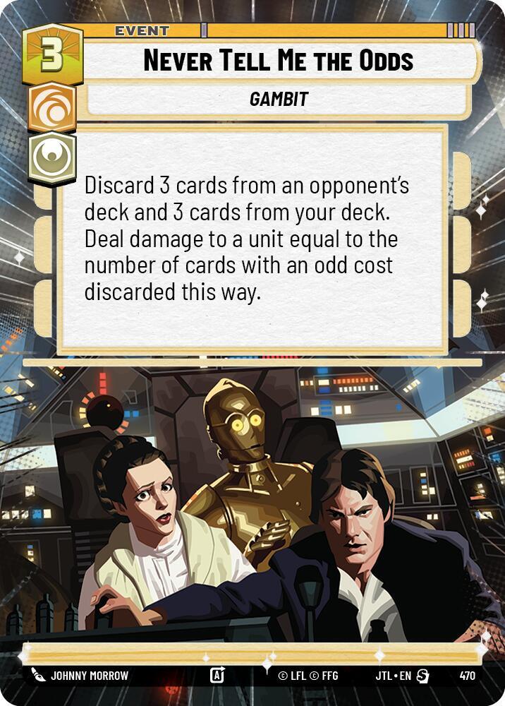 Never Tell Me the Odds (Hyperspace) [Jump to Lightspeed] 470