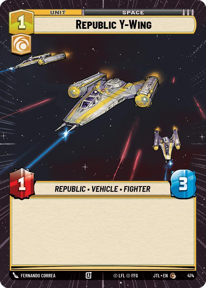 Republic Y-Wing (Hyperspace) [Jump to Lightspeed] 474