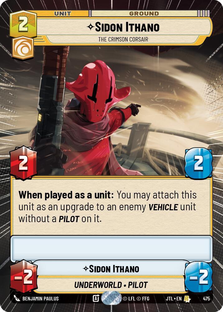 Sidon Ithano - The Crimson Corsair (Hyperspace) [Jump to Lightspeed] 475