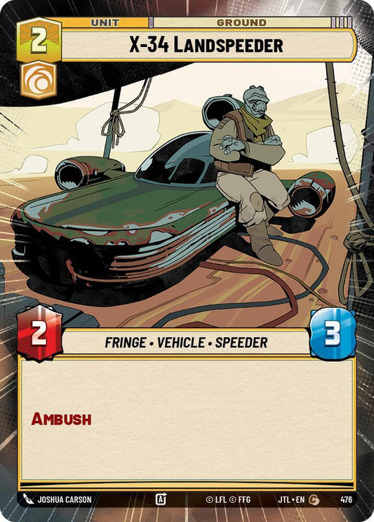 X-34 Landspeeder (Hyperspace) [Jump to Lightspeed] 476