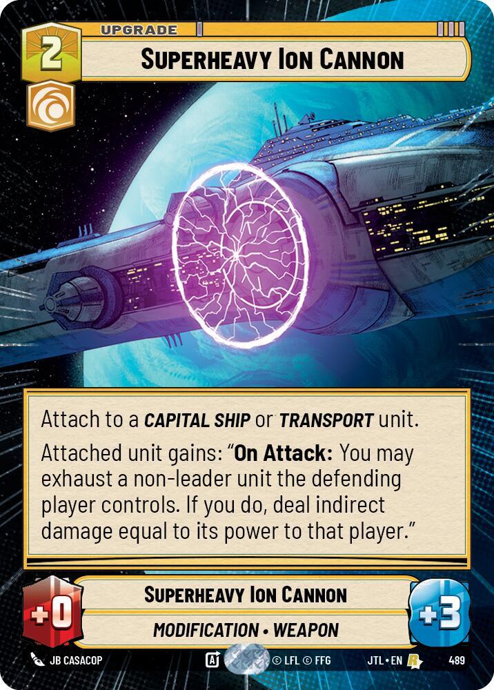 Superheavy Ion Cannon (Hyperspace) [Jump to Lightspeed] 489