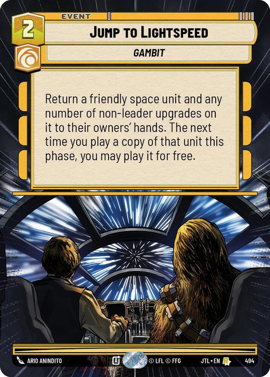 Jump to Lightspeed (Hyperspace) [Jump to Lightspeed] 494