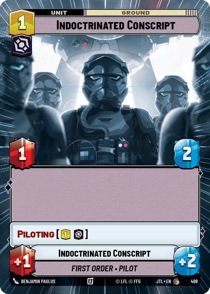 Indoctrinated Conscript (Hyperspace) [Jump to Lightspeed] 498