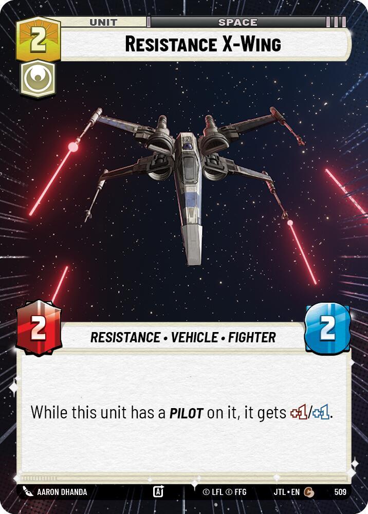 Resistance X-Wing (Hyperspace) [Jump to Lightspeed] 509