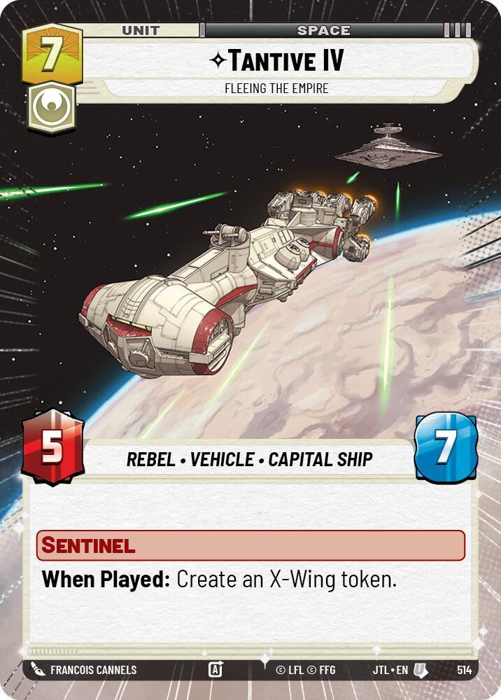 Tantive IV - Fleeing the Empire (Hyperspace) [Jump to Lightspeed] 514