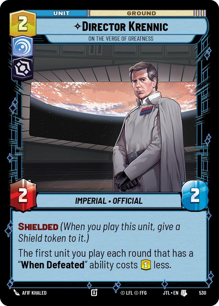 Director Krennic - On the Verge of Greatness (Foil) [Jump to Lightspeed] 530