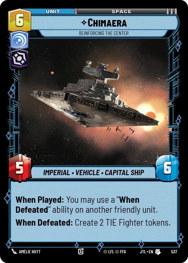 Chimaera - Reinforcing the Center (Foil) [Jump to Lightspeed] 537