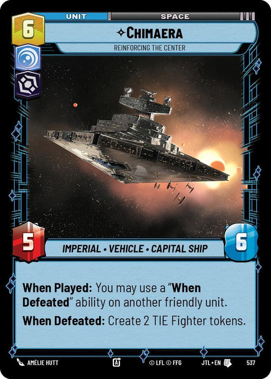 Chimaera - Reinforcing the Center (Foil) [Jump to Lightspeed] 537